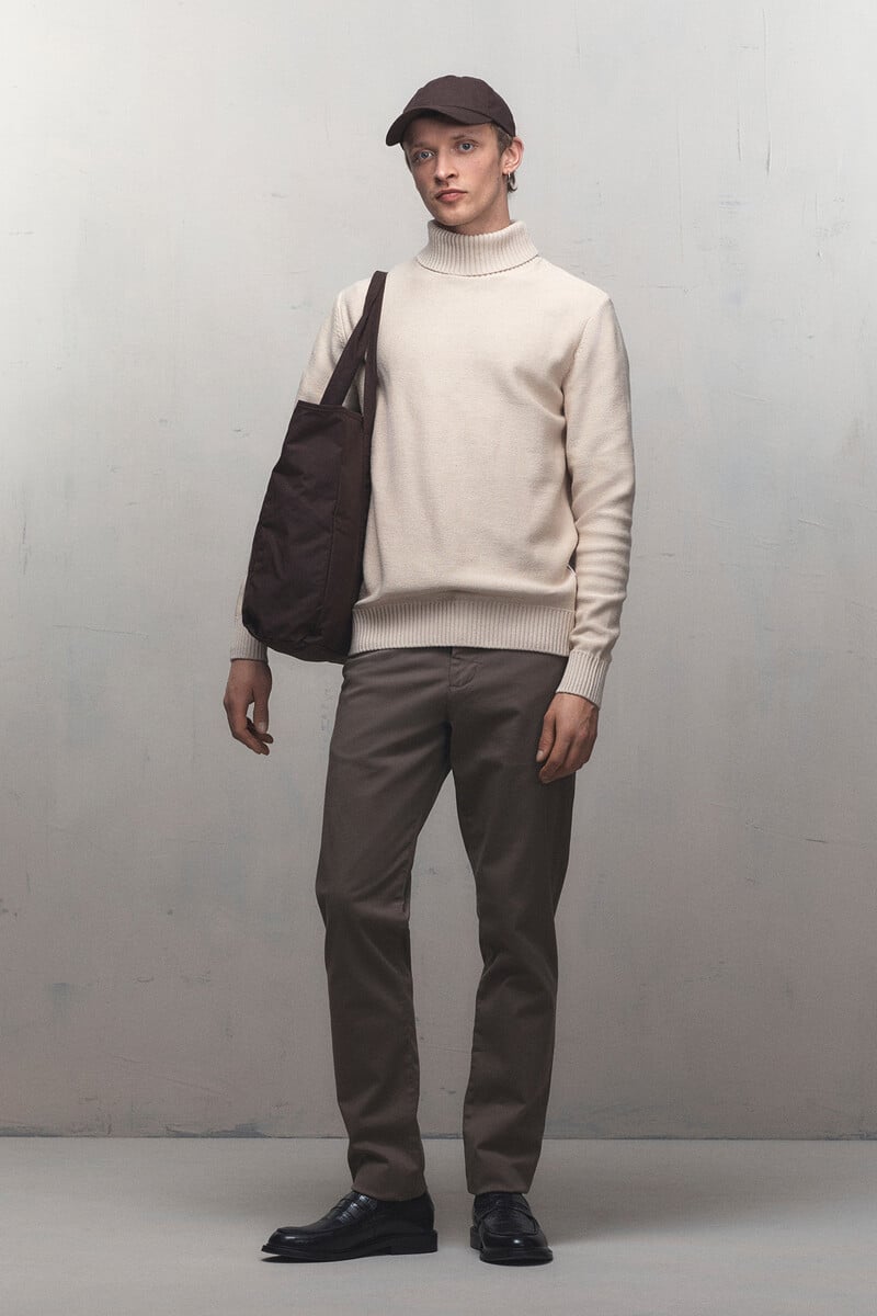 Pedro Del Hierro Jersey De Cuello Vuelto Confeccionado Con Algodón Orgánico