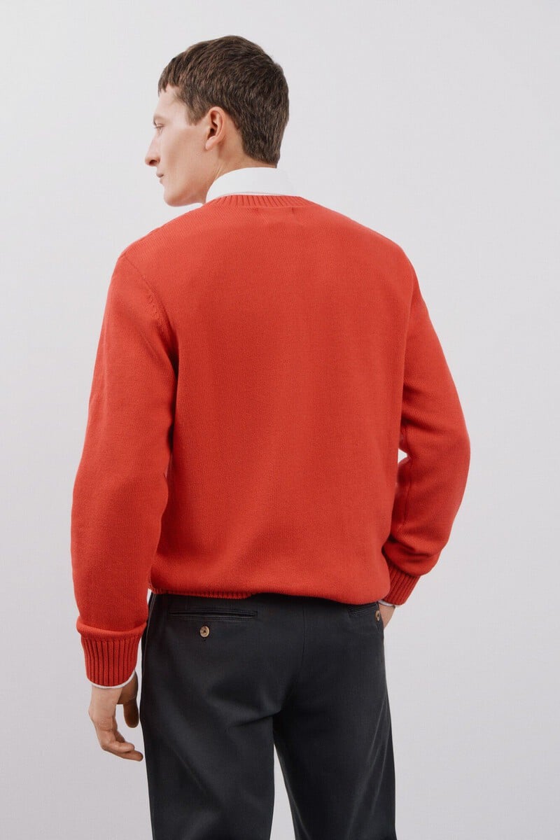 Pedro Del Hierro Jersey Estructura Cables Cuello Redondo