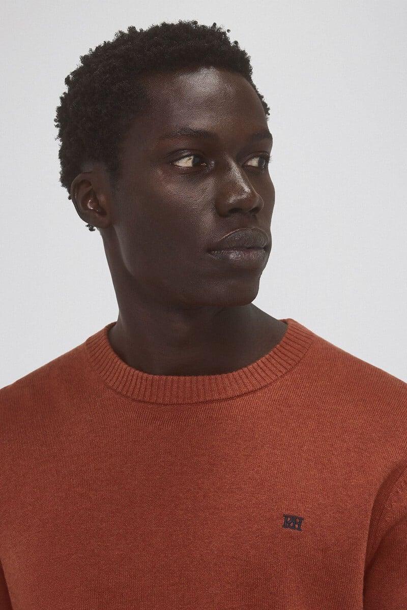 Pedro Del Hierro Jersey Lana Cashmere Cuello Redondo