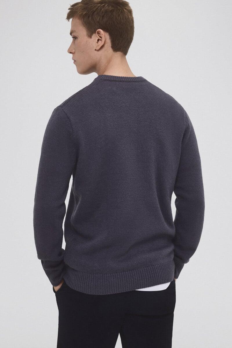 Pedro Del Hierro Jersey Lana Fantasía Cuello Redondo