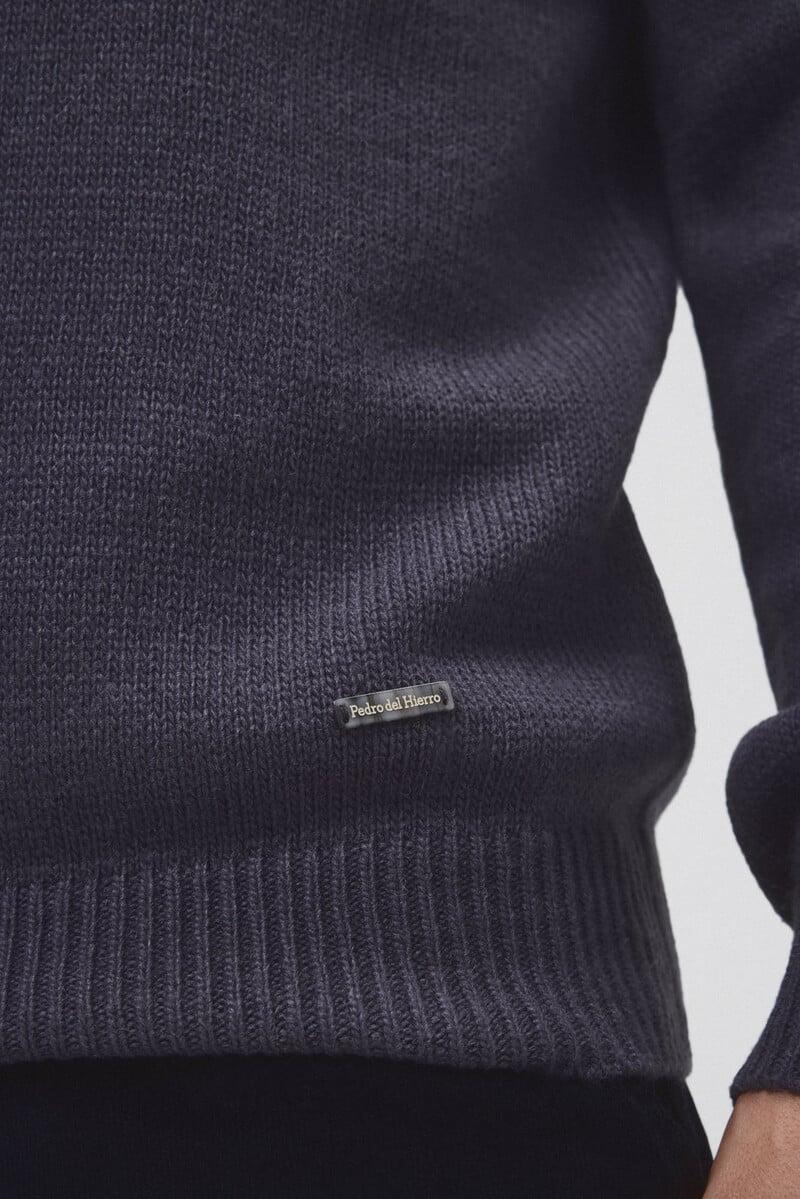 Pedro Del Hierro Jersey Lana Fantasía Cuello Redondo