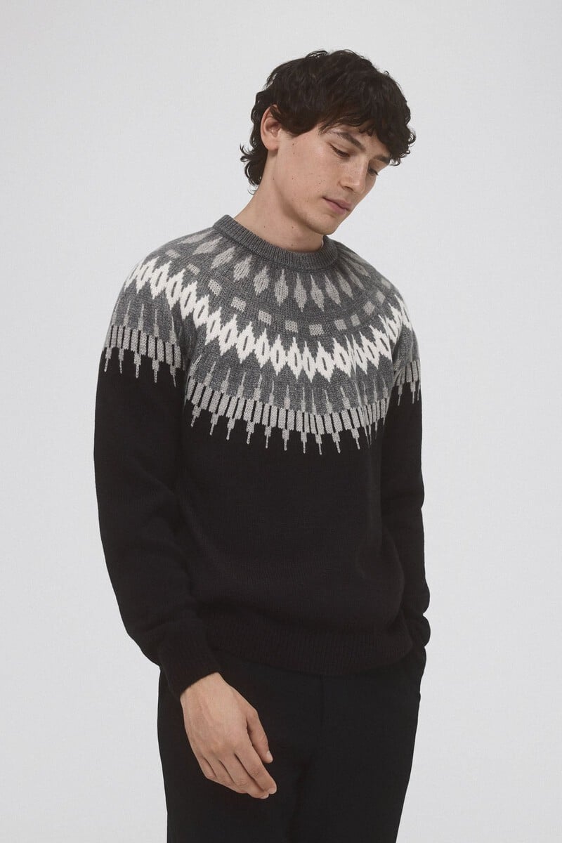 Pedro Del Hierro Jersey Navidad Lana Cuello Redondo