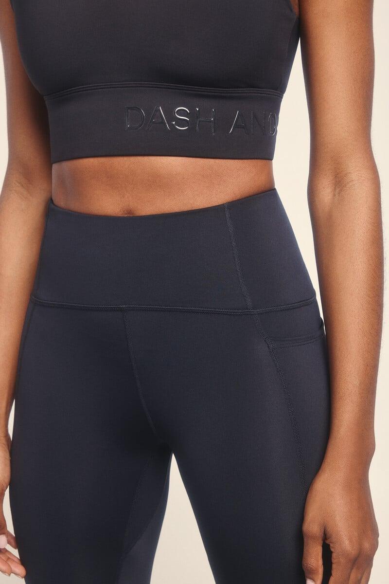 Pedro Del Hierro Legging Negro Microfibra 4D Strecht