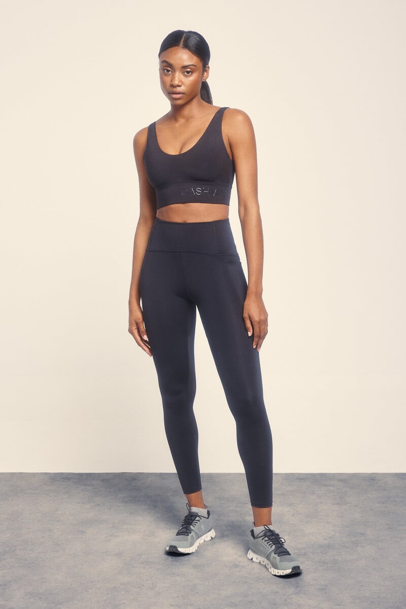 pedro del hierro Legging negro microfibra 4D Strecht