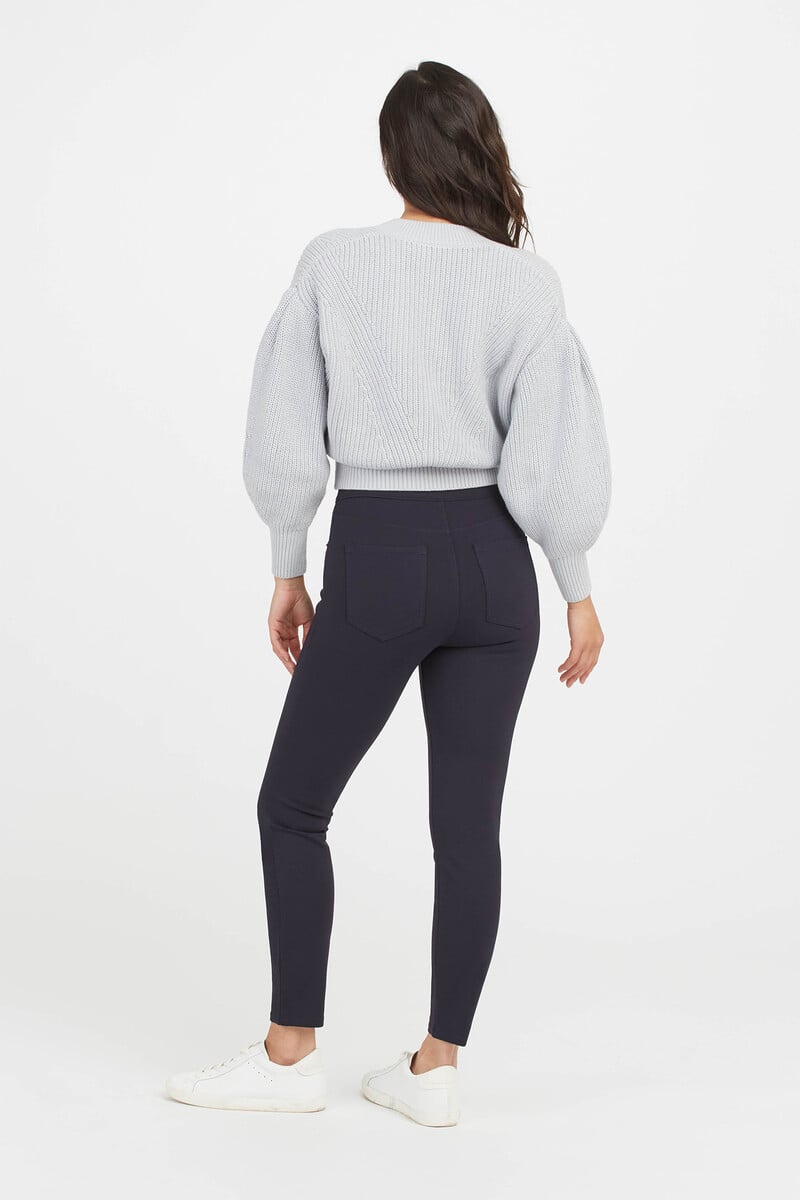 Pedro Del Hierro Leggins Moldeadores Pitillo Azul Spanx