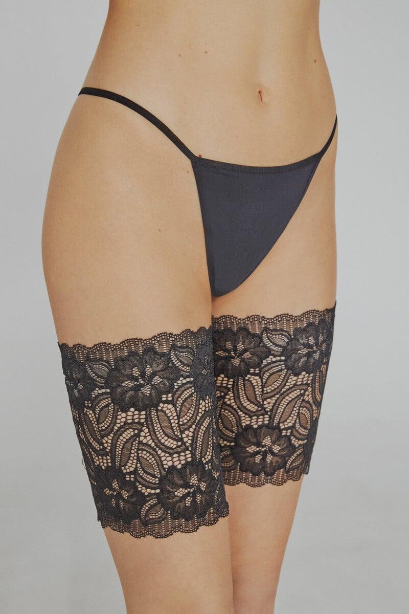 Pedro Del Hierro Liguettes Bridal Con Encaje Y Bandas De Silicona