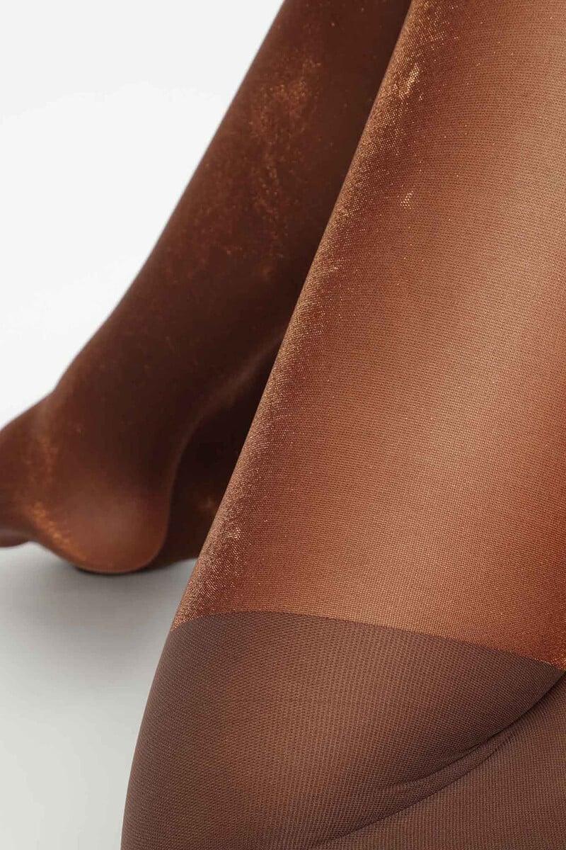 Pedro Del Hierro Medias Fantasia Style Le Raffiné - Marrón