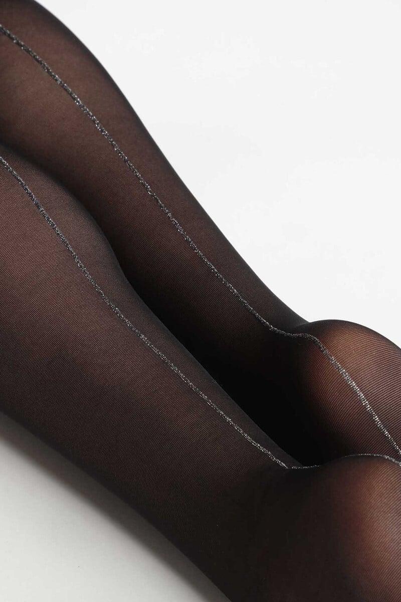 Pedro Del Hierro Medias Fantasia Style Le Raffiné - Negro