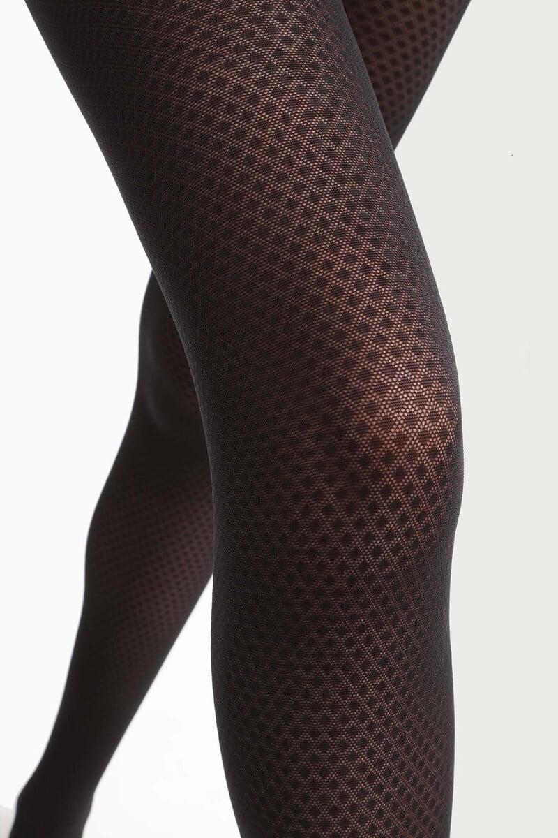 Pedro Del Hierro Medias Fantasia Style Le Ruban - Negro