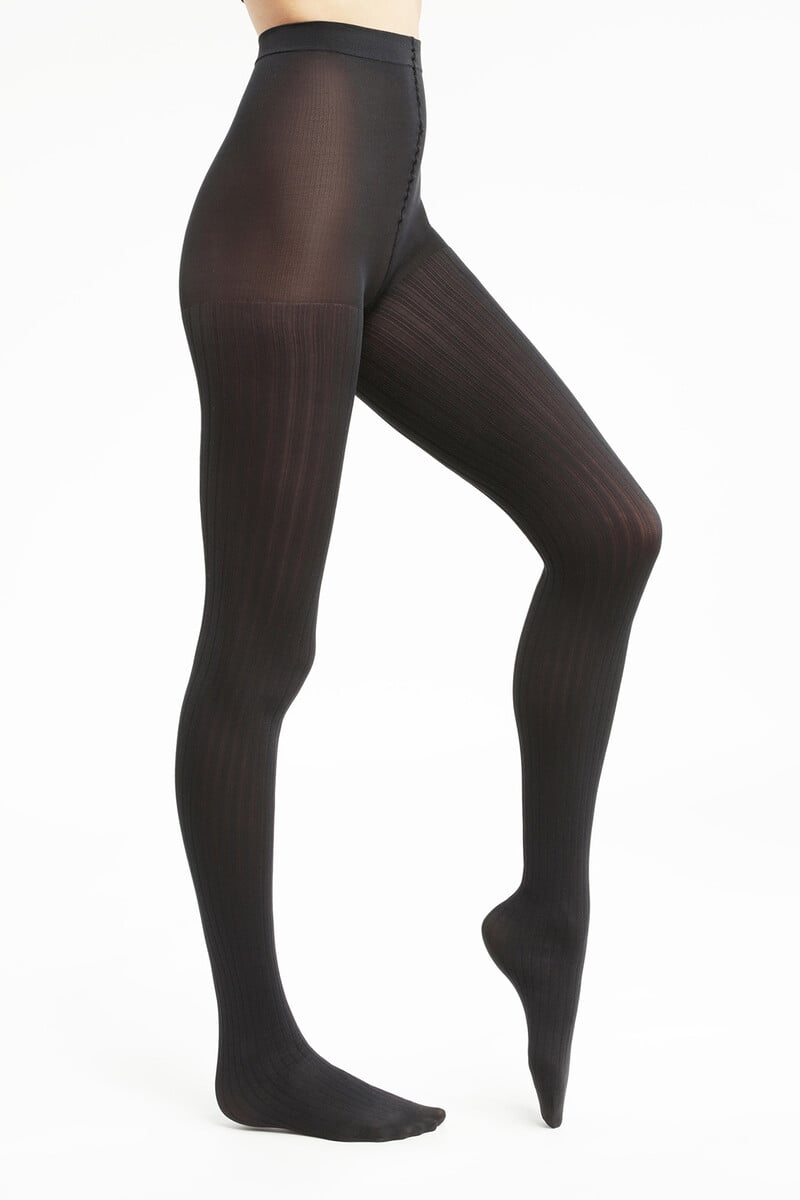 pedro del hierro Medias Fantasia Style Le Ruban - Negro