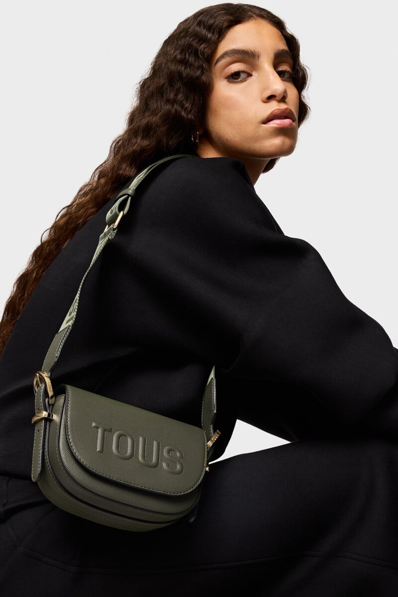 pedro del hierro Minibandolera medialuna caqui TOUS Brenda