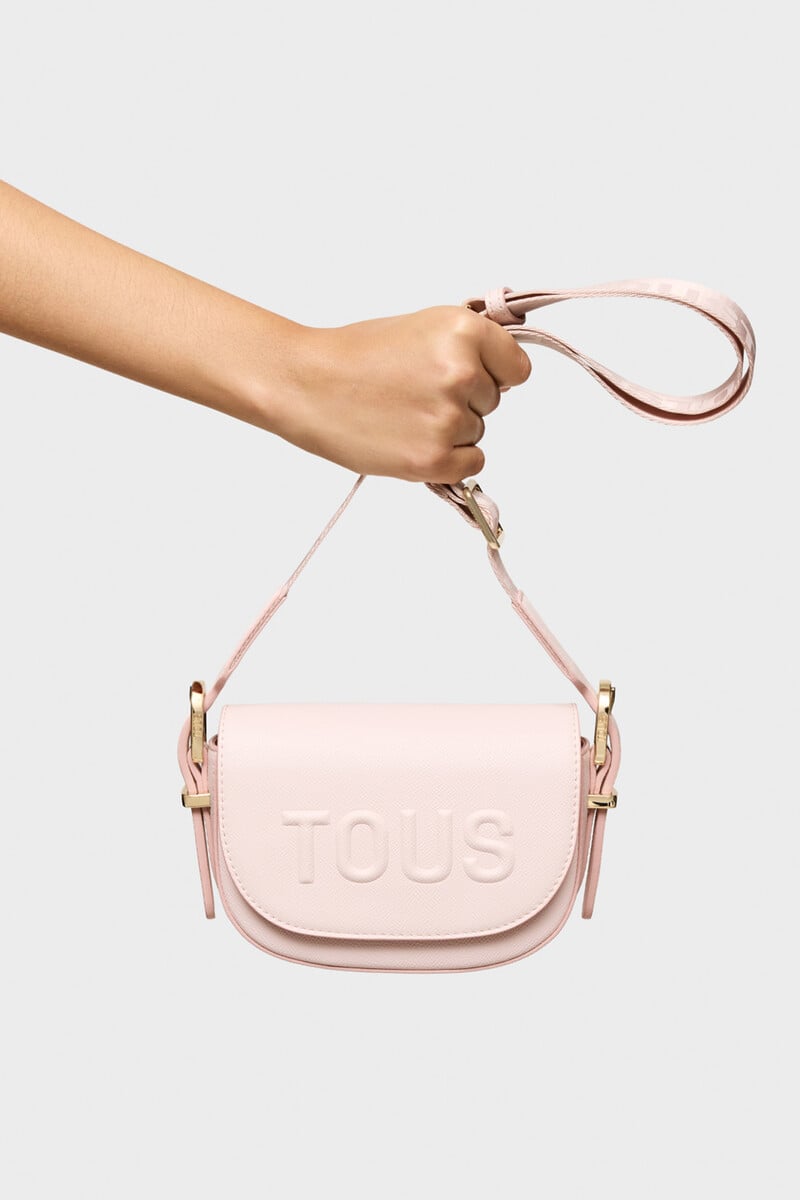 Pedro Del Hierro Minibandolera Medialuna Rosa Claro TOUS Brenda