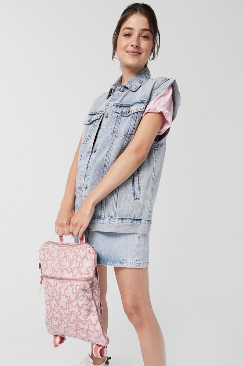 Pedro Del Hierro Mochila Kaos New Colores De Nylon En Color Rosa