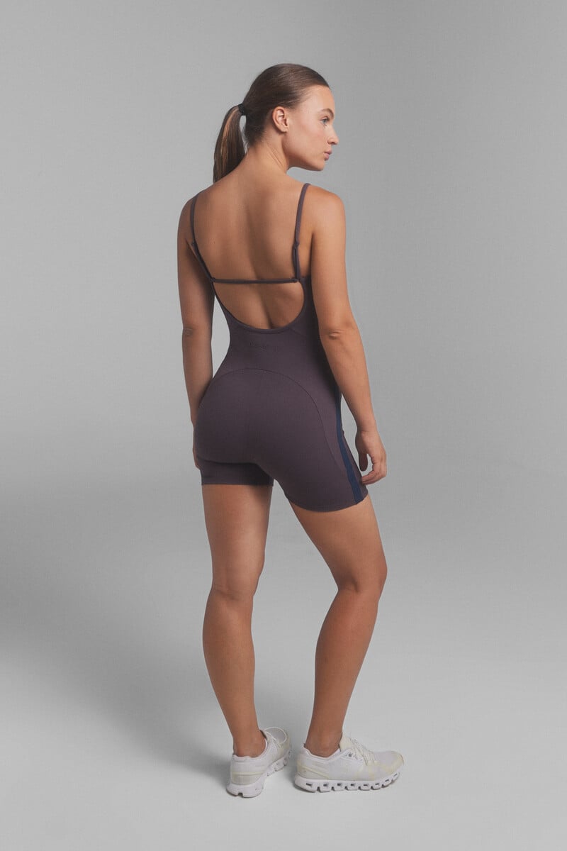 Pedro Del Hierro Mono Corto SOFT MOVE Marrón. Special Colab Ffitcoco