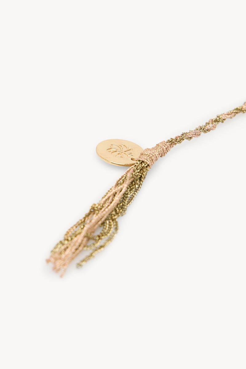 Pedro Del Hierro Nicole. Collar Largo Cadena Trenzada