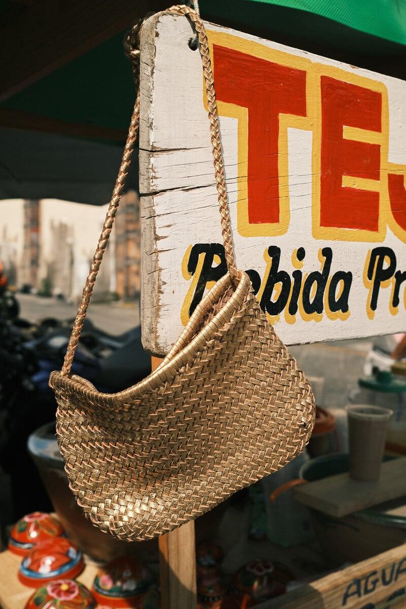 pedro del hierro Noelle. Bolso bandolera Trenzada en piel