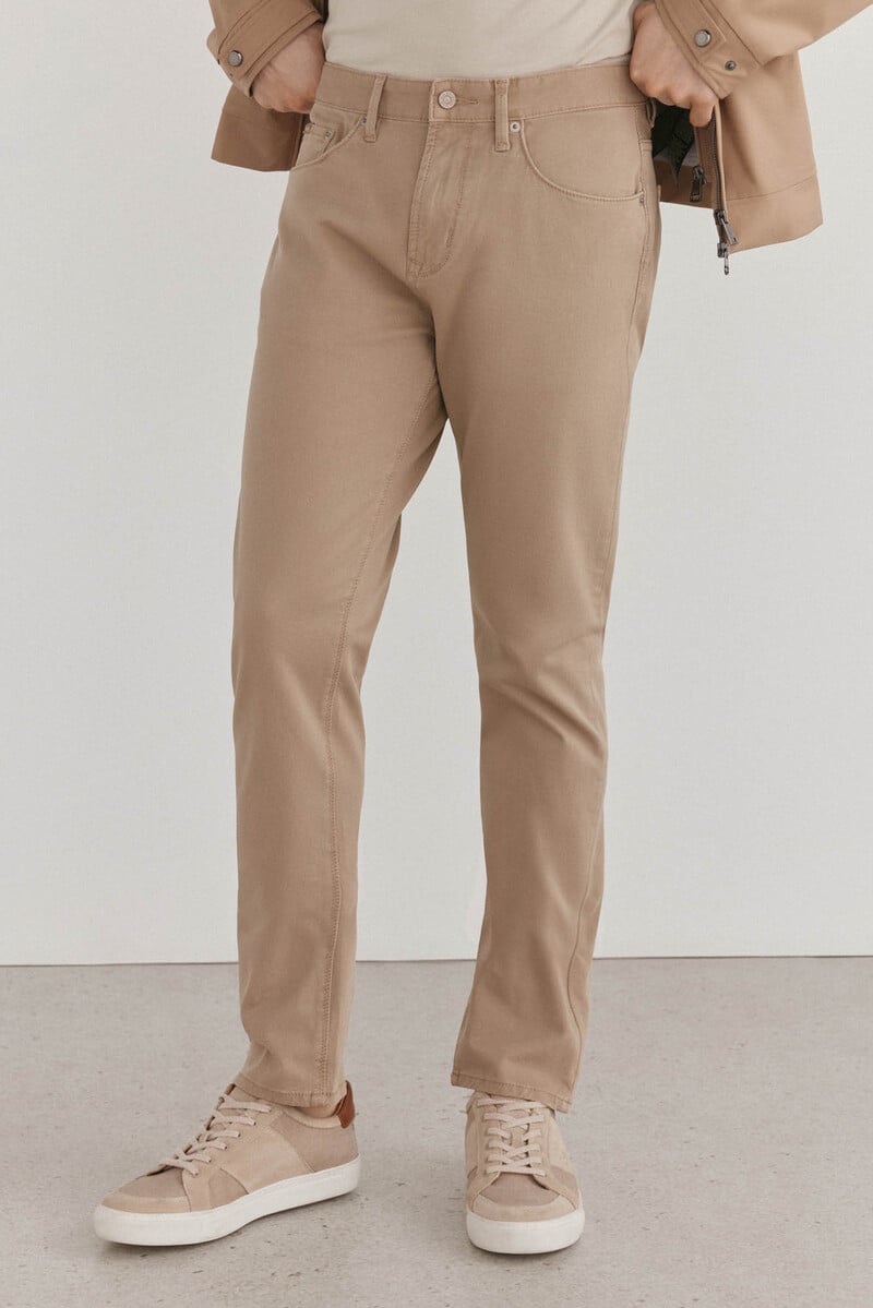 Pedro Del Hierro Pantalón 5 Bolsillos Color Premium Flex Slim Fit