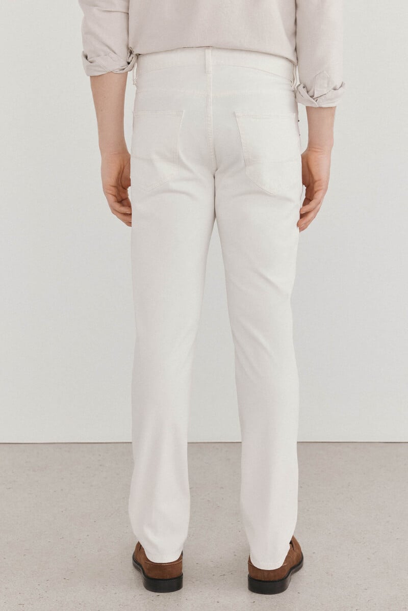 Pedro Del Hierro Pantalón 5 Bolsillos Color Premium Flex Slim Fit