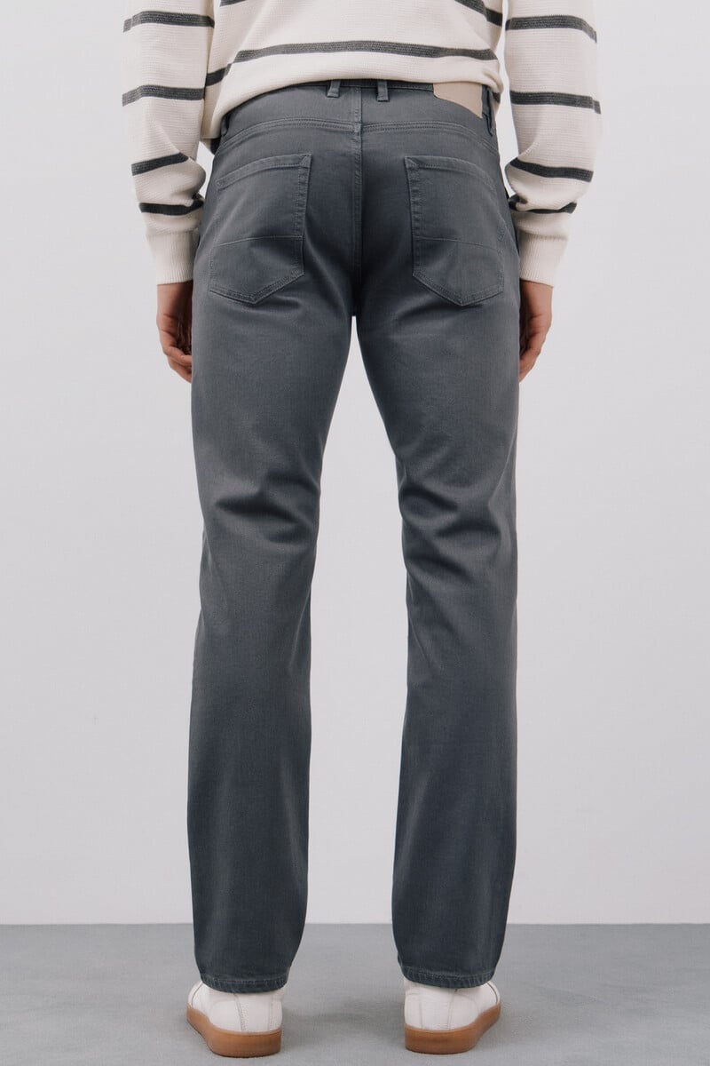 Pedro Del Hierro Pantalón 5 Bolsillos Color Regular Fit