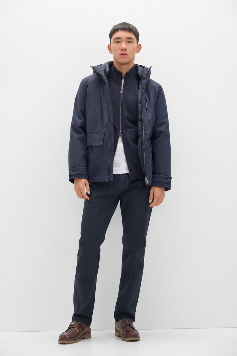 pedro del hierro Pantalón 5 bolsillos color regular fit