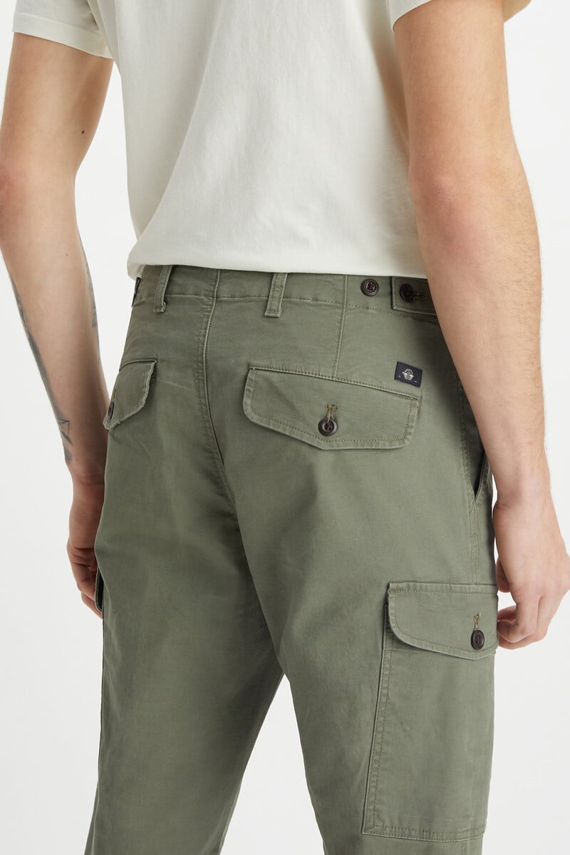 Pedro Del Hierro Pantalón Cargo Slim Tapered Fit Para Hombre