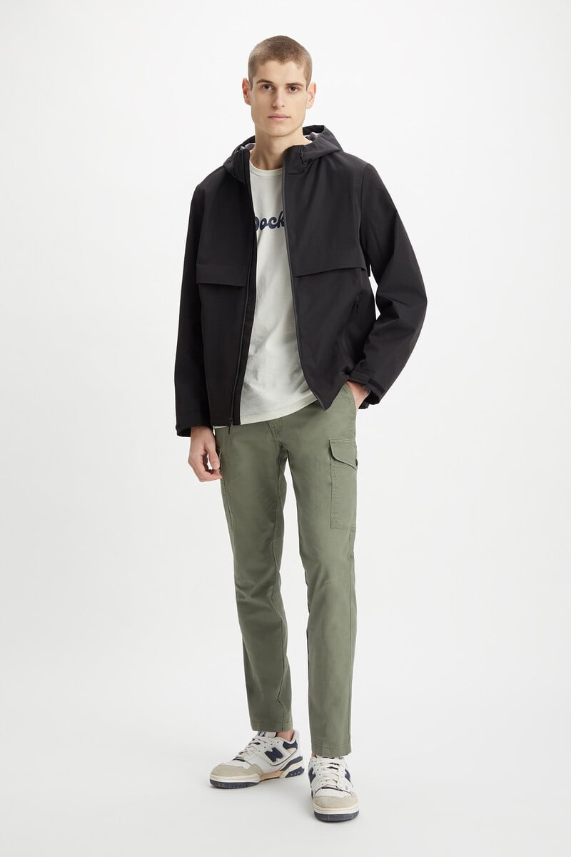 Pedro Del Hierro Pantalón Cargo Slim Tapered Fit Para Hombre