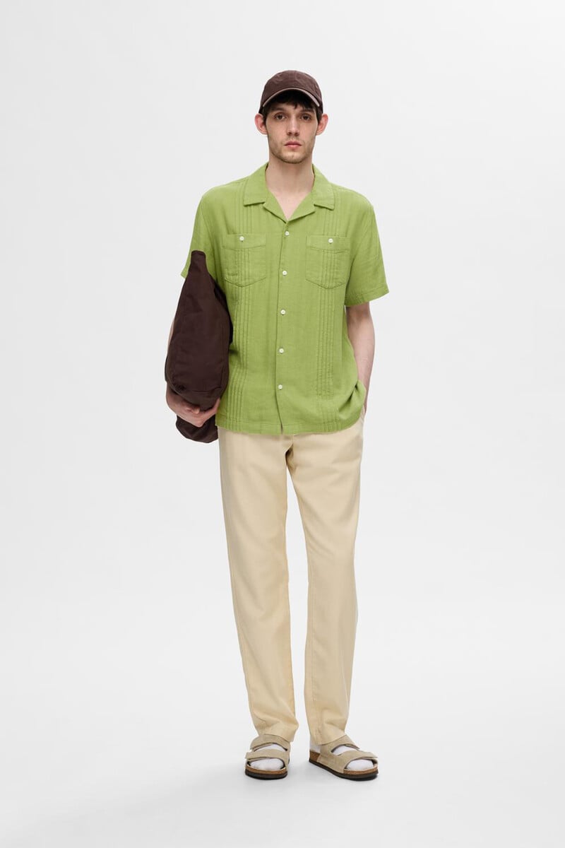 pedro del hierro Pantalón chino confeccionado con algodón orgánico y Lyocell Tencel