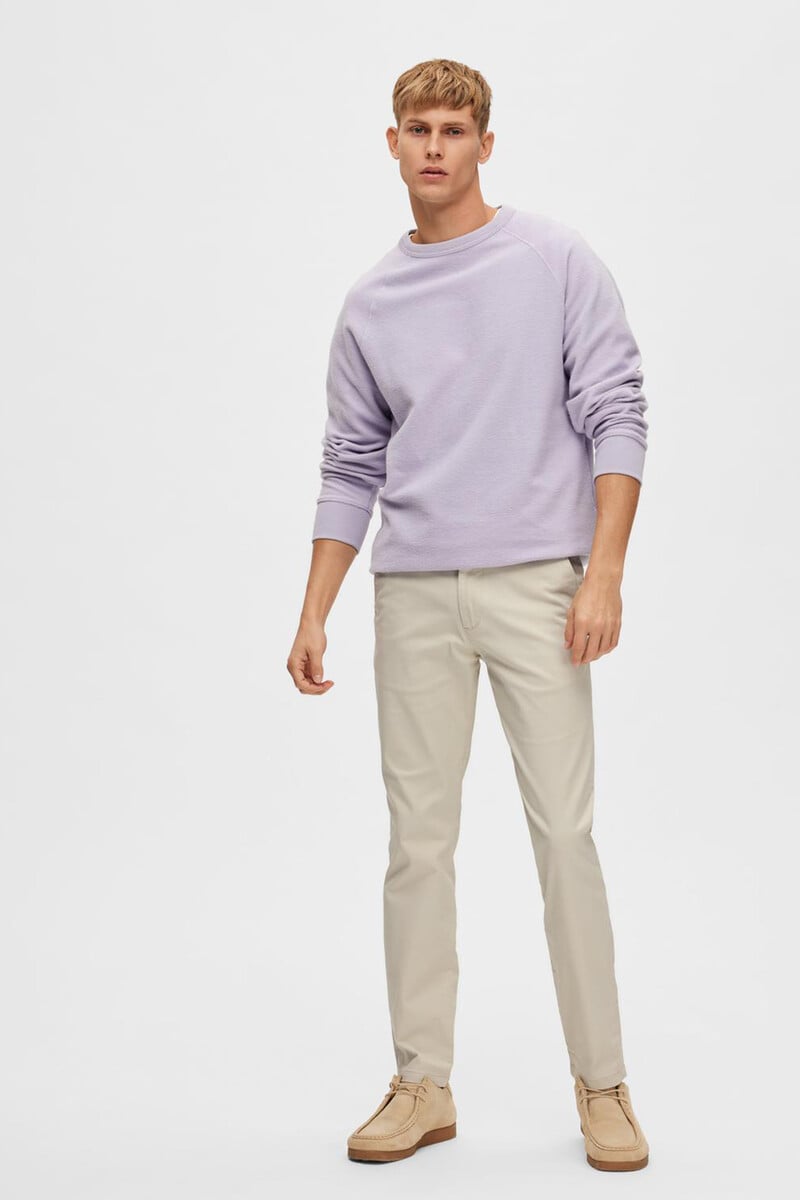 Pedro Del Hierro Pantalón Chino Slim Fit Confeccionado Con Algodón Orgánico