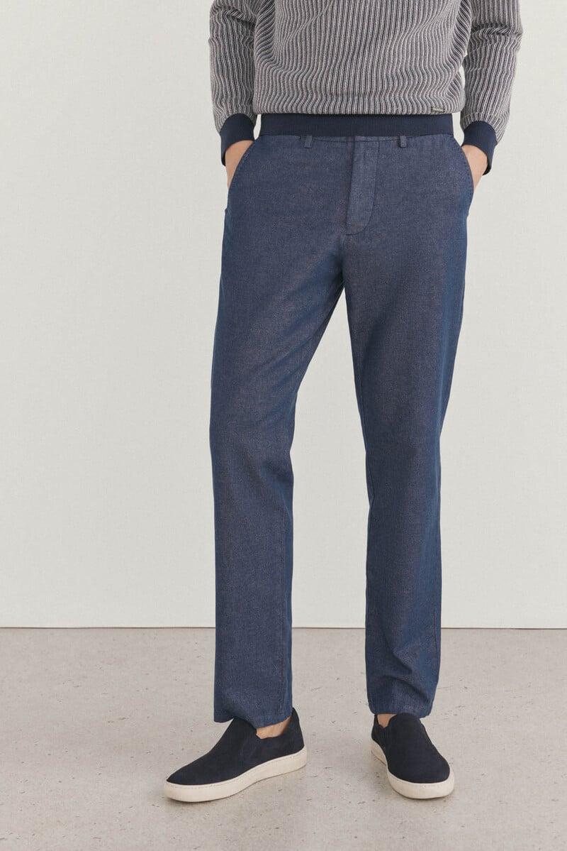 Pedro Del Hierro Pantalón Chino Vaquero Regular Fit