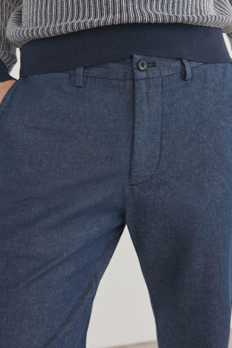 Pedro Del Hierro Pantalón Chino Vaquero Regular Fit
