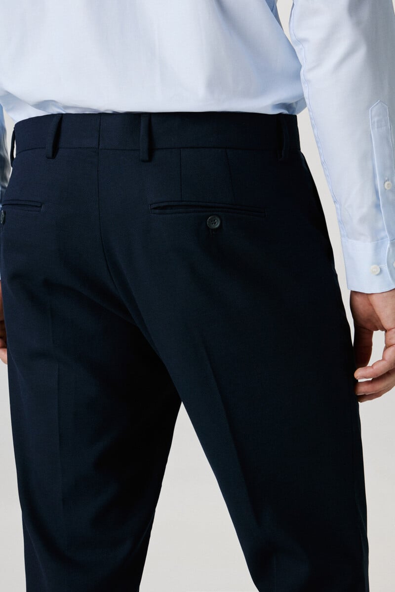 Pedro Del Hierro Pantalón De Traje Slim Fit Con Lana