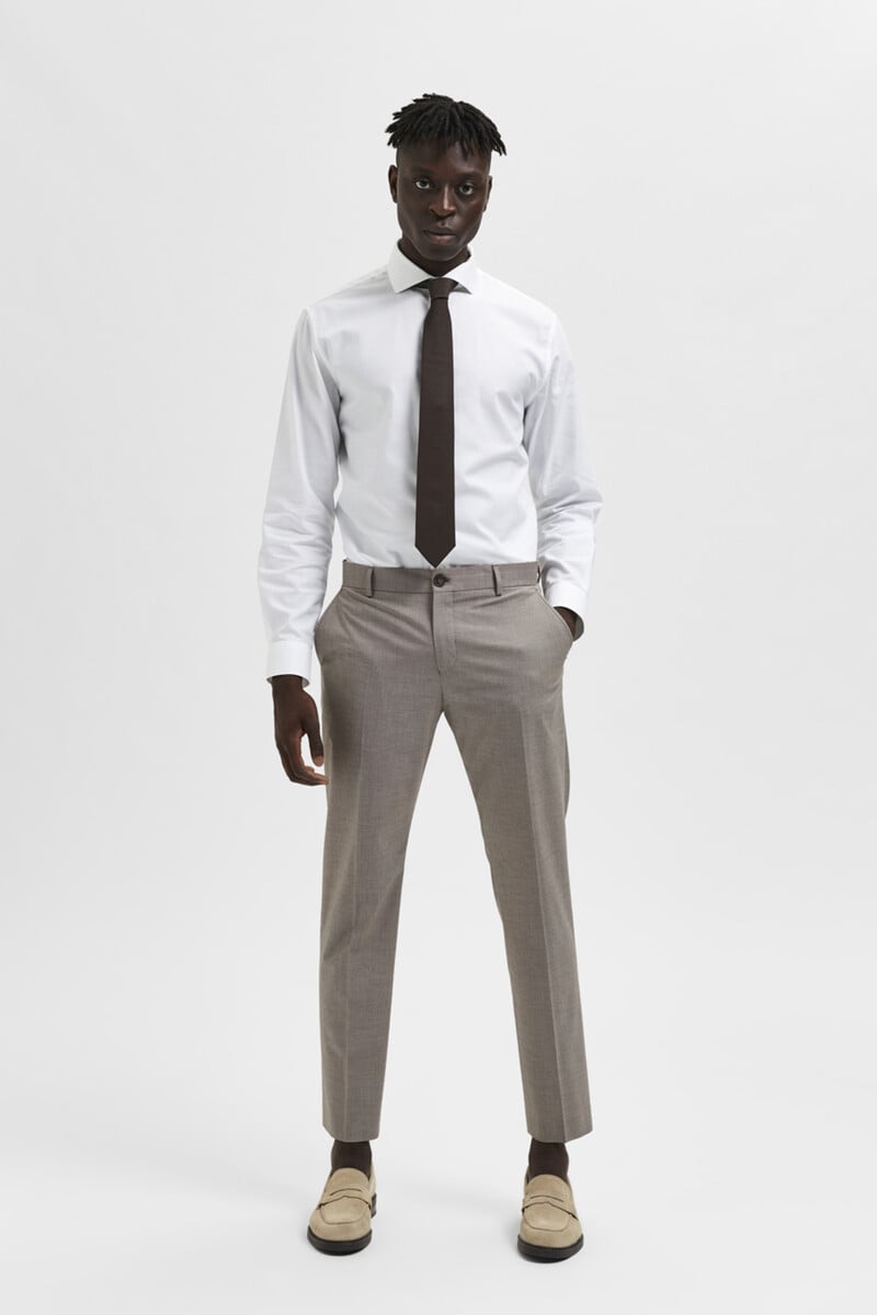 Pedro Del Hierro Pantalón De Traje Slim Fit Estructura