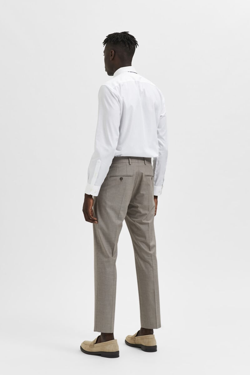 Pedro Del Hierro Pantalón De Traje Slim Fit Estructura