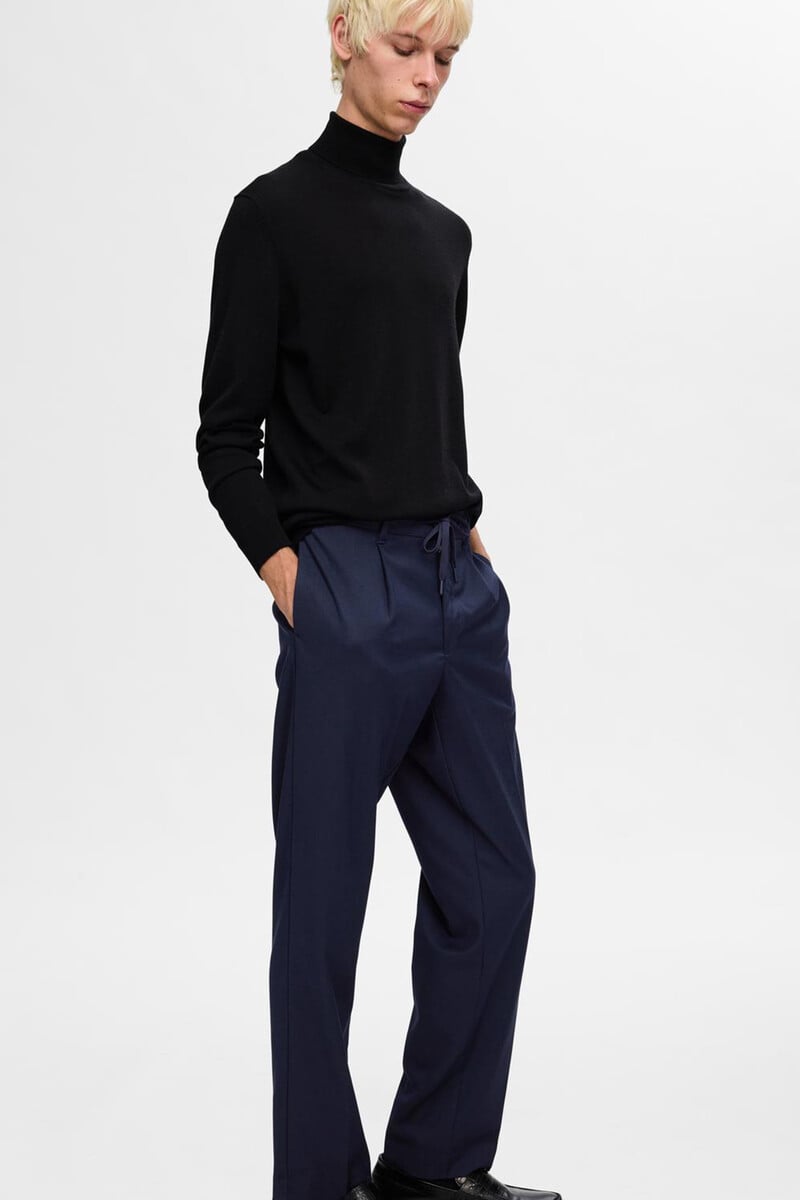 Pedro Del Hierro Pantalón Informal Con Pinza Confeccionado Con Materiales Reciclados