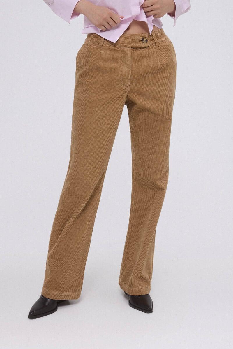 Pedro Del Hierro Pantalón Pana Stove Pipe Full Length