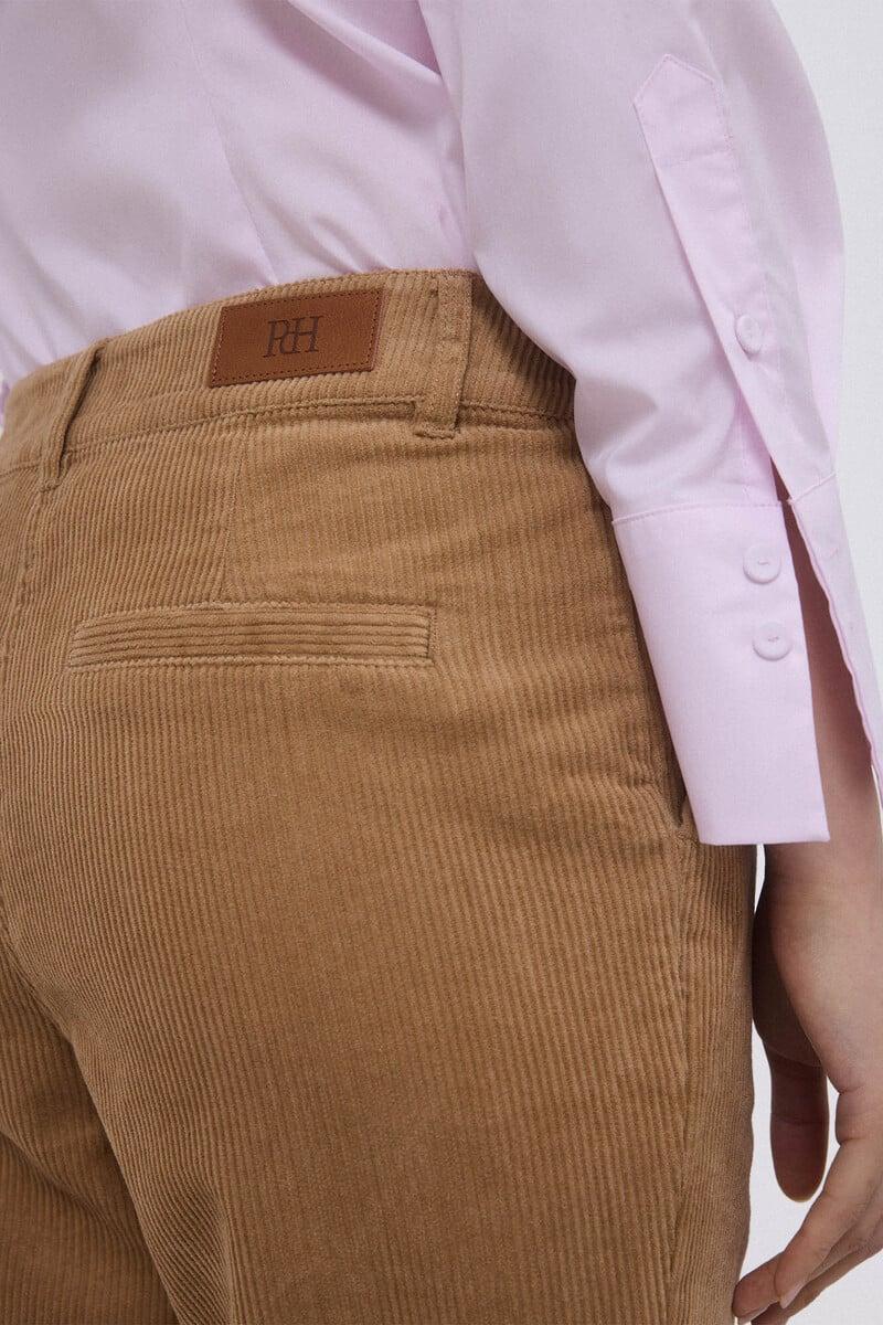 Pedro Del Hierro Pantalón Pana Stove Pipe Full Length