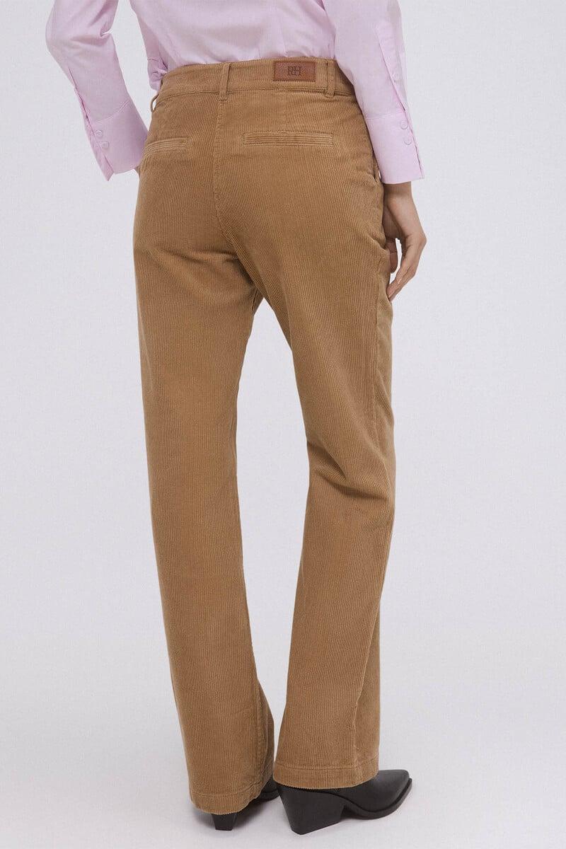 Pedro Del Hierro Pantalón Pana Stove Pipe Full Length