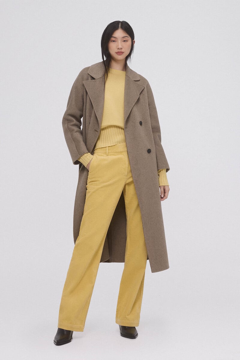 pedro del hierro Pantalón pana stove pipe full length