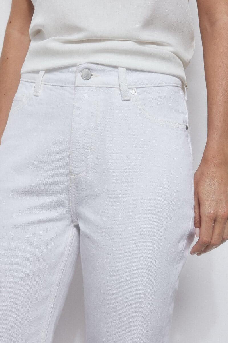 Pedro Del Hierro Pantalón Vaquero Skinny Flare Cropped