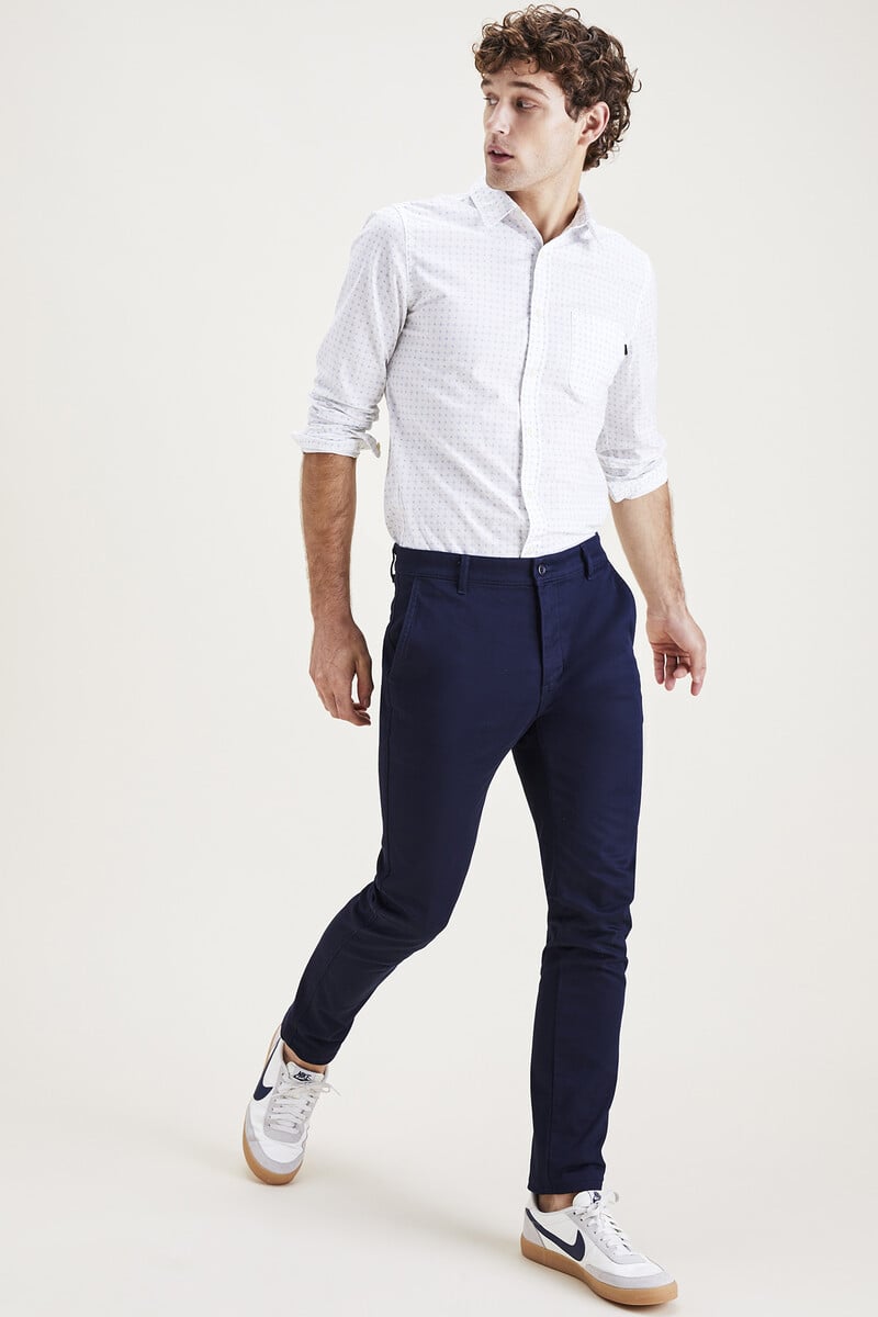 pedro del hierro Pantalones chinos Skinny Fit Original para hombre