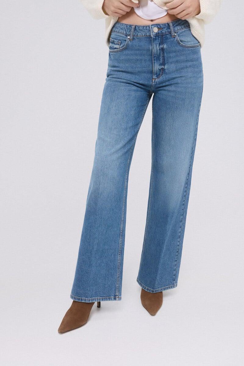 Pedro Del Hierro Pantalones Vaqueros Wide Leg Full Length