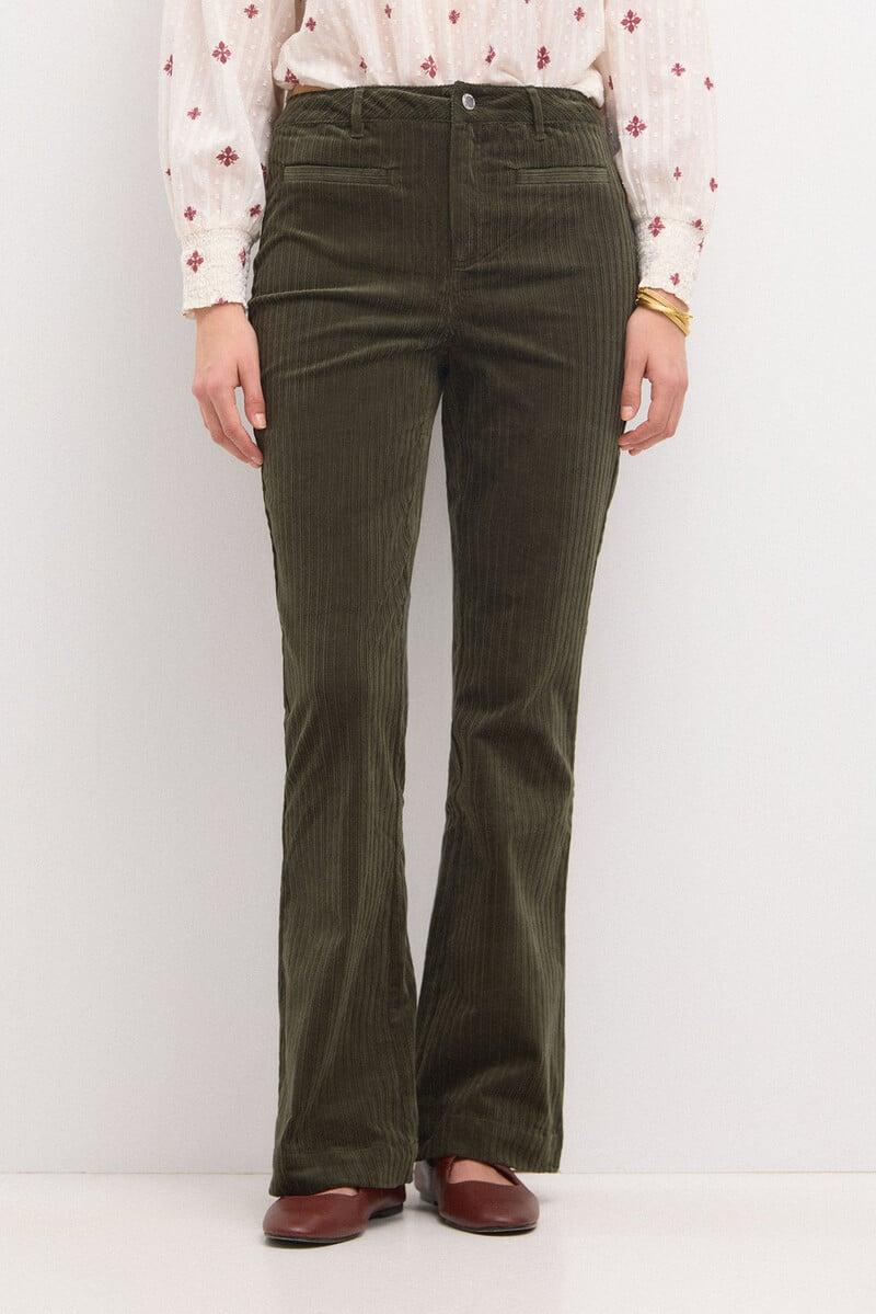 Pedro Del Hierro Pastora. Pantalón Acampanado De Pana