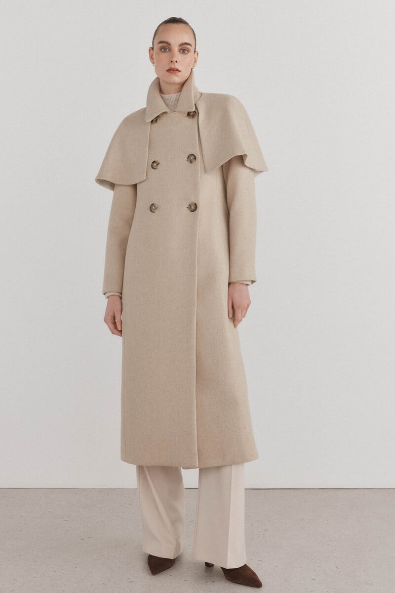 Pedro Del Hierro Abrigo Con Capa Desmontable