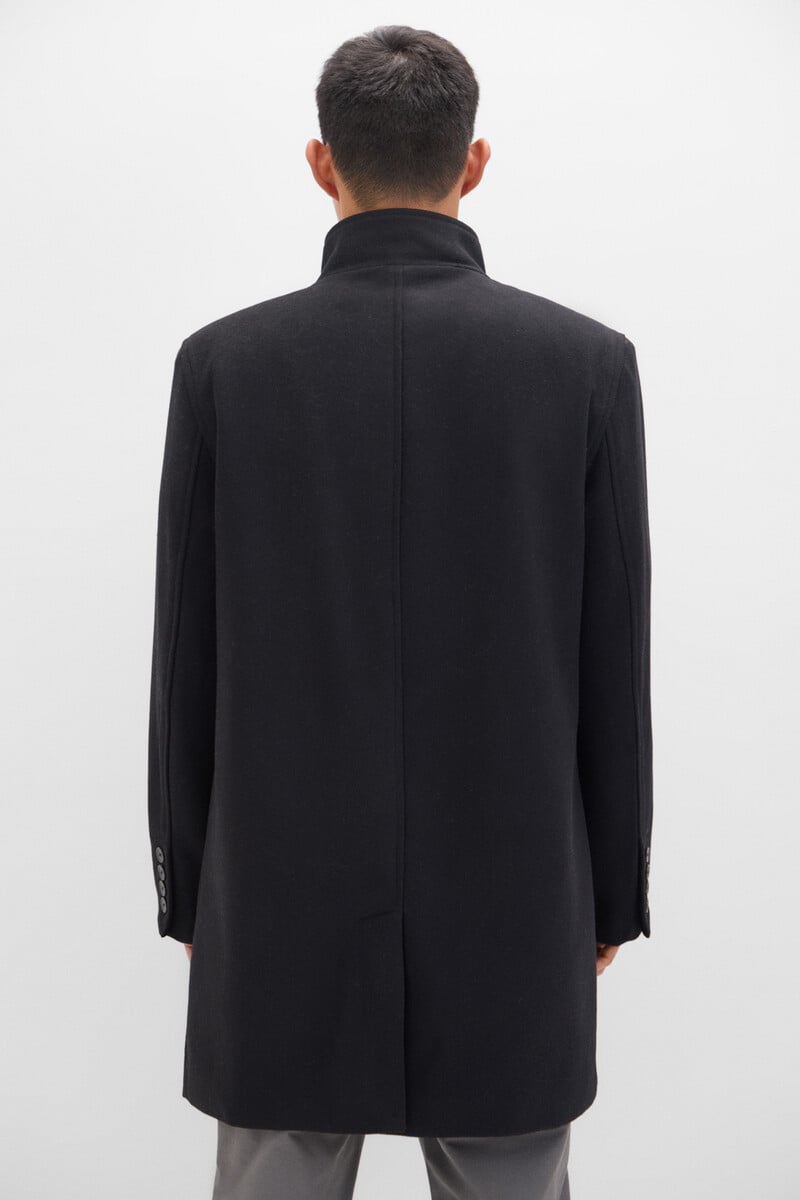Pedro Del Hierro Abrigo Cuello Tira