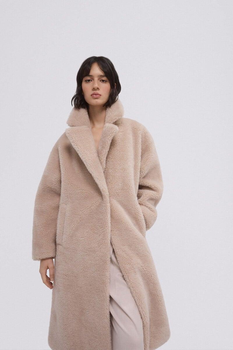 Pedro Del Hierro Abrigo De Pelo