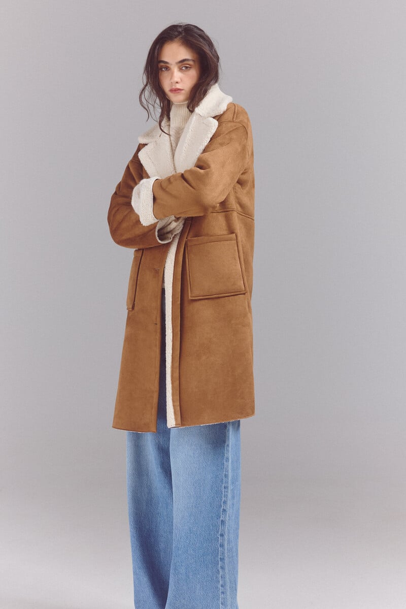 Pedro Del Hierro Abrigo Doble Faz