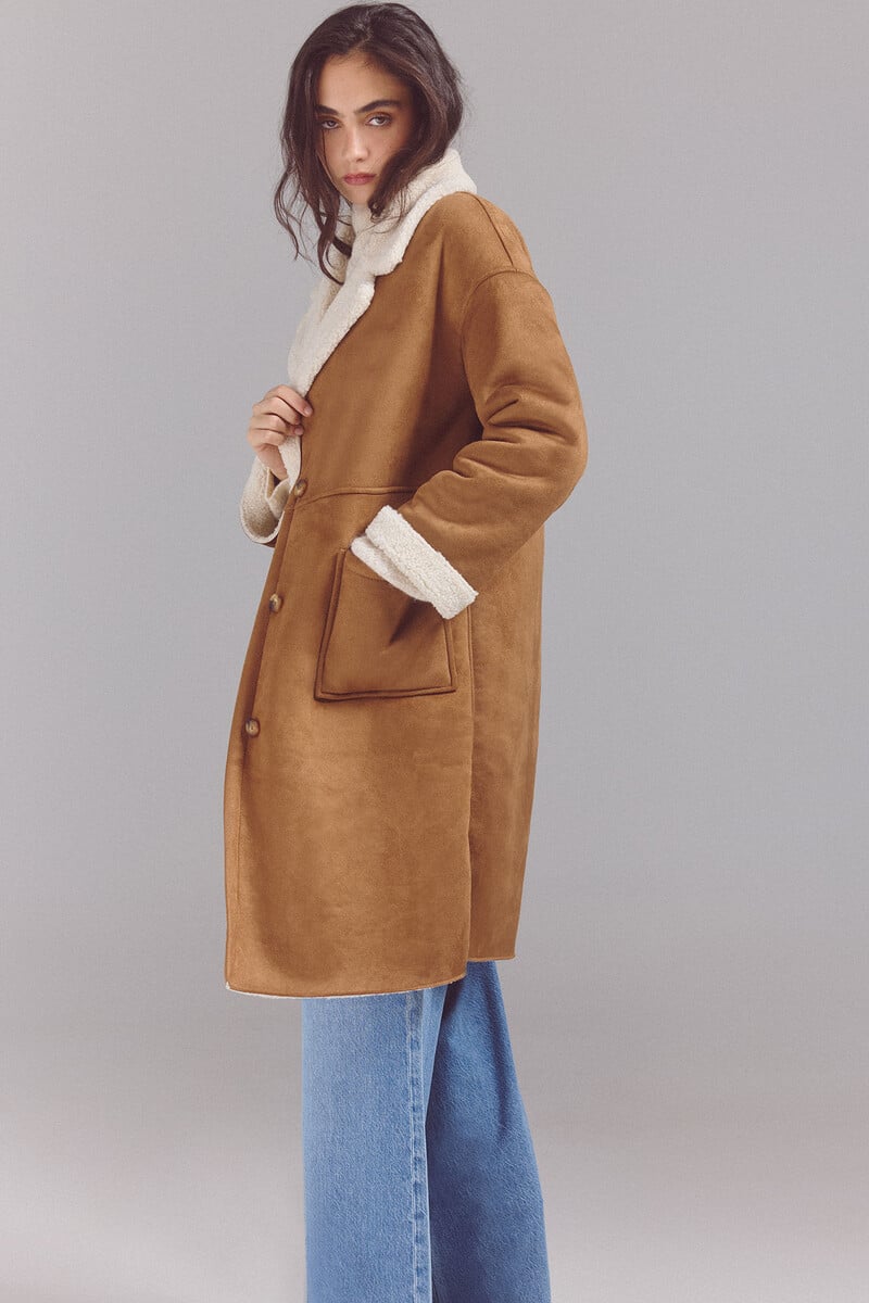 Pedro Del Hierro Abrigo Doble Faz