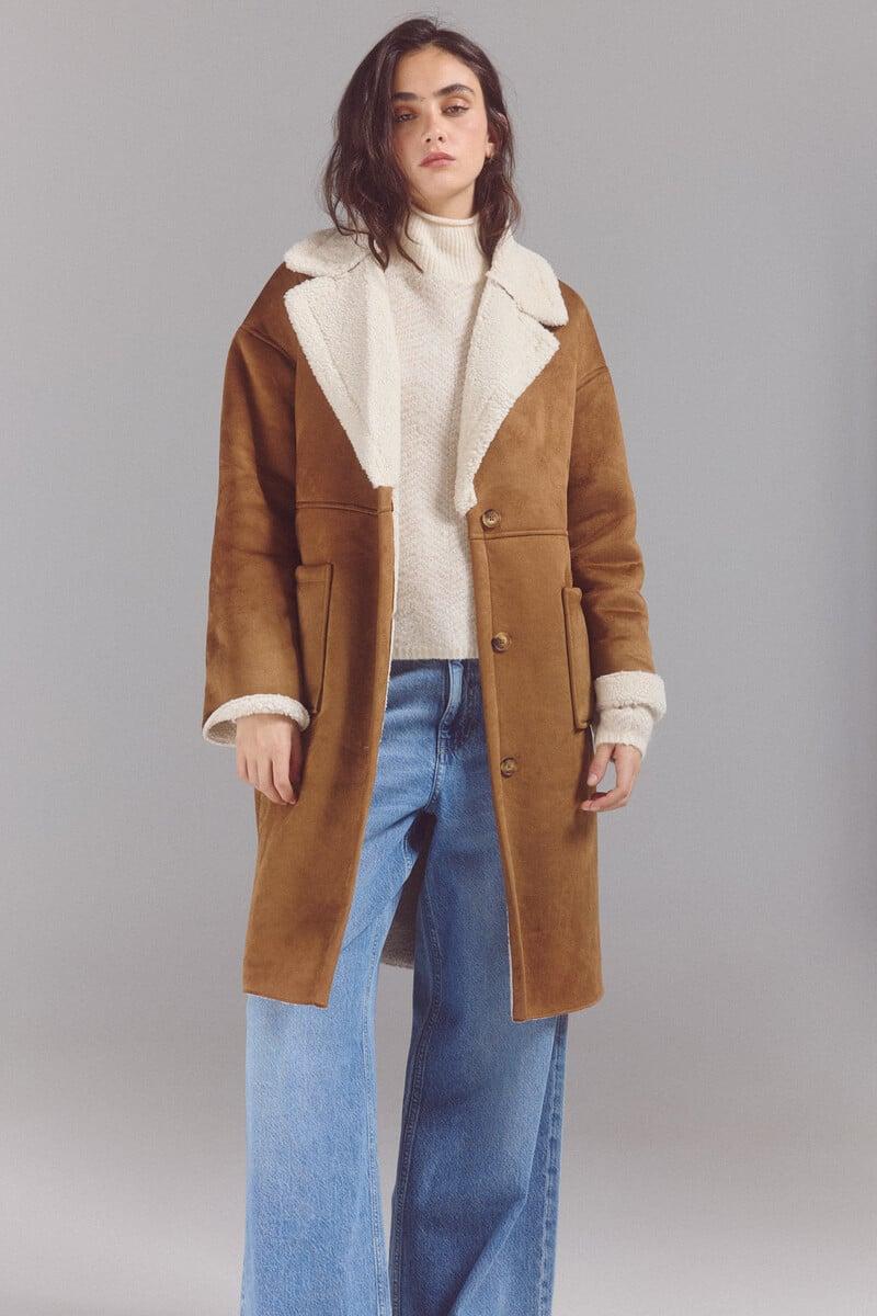 Pedro Del Hierro Abrigo Doble Faz