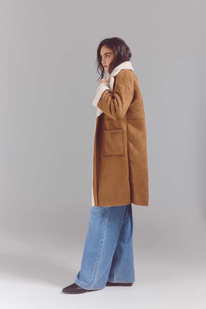 pedro del hierro Abrigo doble faz