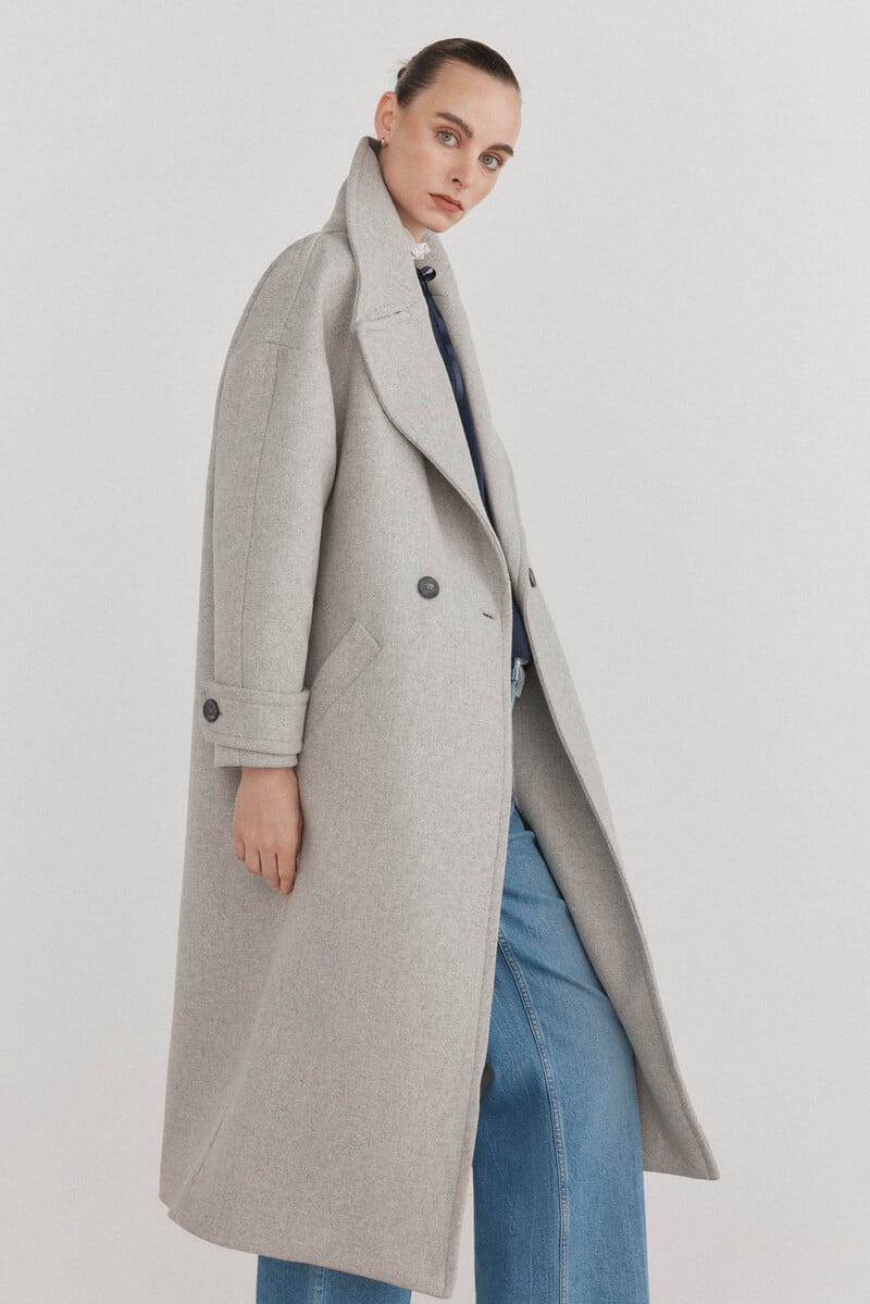 Pedro Del Hierro Abrigo Solapa Recto